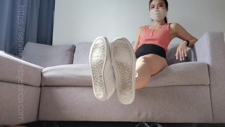 (Preview) C266: 賤人如你，最愛畀我鬧住奶鞋打飛機！ (Full clip: servingmissjessica. com/product/c266