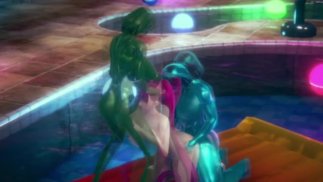 2 Futas-Schleime ficken Jessie