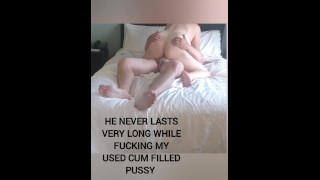 Hotwife Milf Cucks Bf With Huge Cock Bull Bf Gets Sloppy Seconds