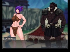 Королевство Обмана (Путь Рокгрида+домин версия часть1): Тёмную эльфийку натягивают два огромных орка - Screenshot 11 of 16 - Orgy