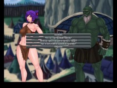 Королевство Обмана (Путь Рокгрида+домин версия часть1): Тёмную эльфийку натягивают два огромных орка - Screenshot 6 of 16 - Orgy