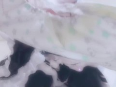 男の娘、レムのメイドコスプレでパンツにおもらし - Screenshot 14 of 16 - Japanese