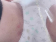 男の娘、レムのメイドコスプレでパンツにおもらし - Screenshot 5 of 16 - おむつ