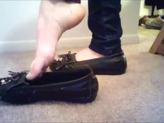 flats shoeplay, feet, pretty feet, kink