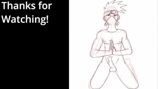 Kakashi Hard Dick sem jutsu velocidade desenho W / HentaiGayming