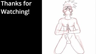 Kakashi Hard Dick no Jutsu speed drawing W/HentaiGayming