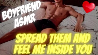 Kissing Moaning Boyfriend ASMR Massive Boyfriend Pushes His Boner Inside You