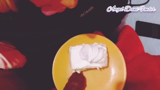  eating cake from my dick
