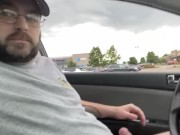 Preview 5 of BBW Catches Me Jerking in the Parking Lot