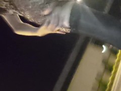 slut cd walking on street