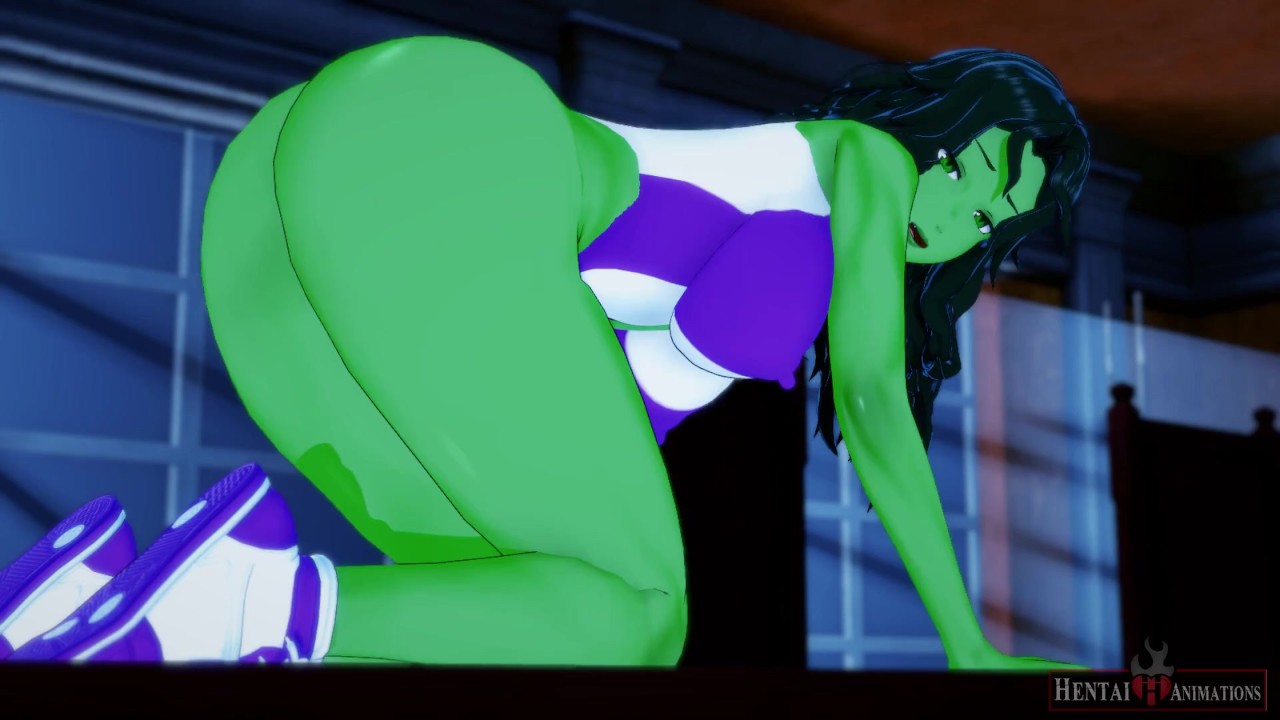 My Favorite Marvel Lawyer (She Hulk) Tastes a Huge Cum Filled Cock - Hentai  Hot Animations - Pornhub.com