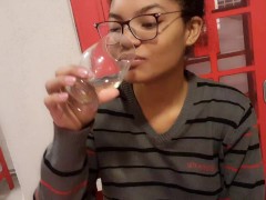 Toasting our love with a cup of yellow piss 08/20/2022
