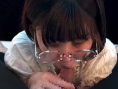 後輩の女子大生がおでかけ前にフェラと口内射精でごっくんしてくれました♡ - Screenshot 9 of 16 - フェラ