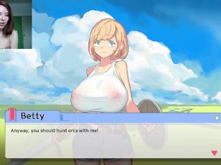 SEXY GIRL PLAYS HENTAIGAMES - Isekai_Quest Part_3