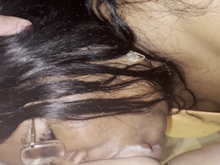 Black BBW deepthroat and_swallow!!! She's BACK!