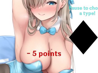 Gamble for your Orgasm in Casino! Hentai Joi (Femdom/HumiliationRandom Chances Armpit CBT)