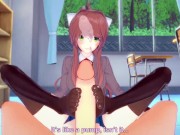 Preview 5 of Hentai POV Feet Monika Doki Doki Literature Club!