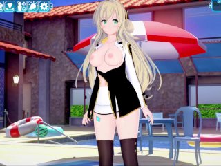 【エロゲーコイカツ！】遊戯王 閃刀姫-レイ3DCG巨乳アニメ動画[Hentai Game Koikatsu!sunshine YuGiOh! Sky Striker Ace-Raye]