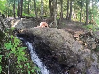 Just Me Doing Some Outdoor Stretching Enjoying Nature. NothingHardcore in This_One!