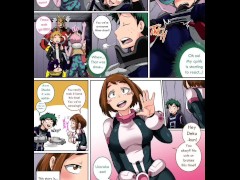 Video Mina x Deku Hentai Comic  °MHA BNHA