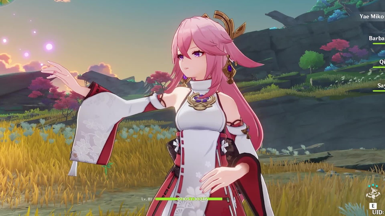 Yae Miko ryona + ragdoll - English Korean 야에 미코 료나  Chinese 八重神子 R向  Japanese 八や重え神み子こ リョナ Genshin