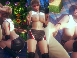 volleyball, anime, 巨乳, big tits