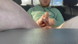 Legal 18 Year old Jerks off and cums all over himself(Almost got caught)
