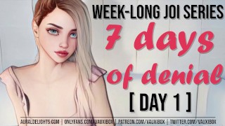 DAY 1 JOI AUDIO SERIES 7 Days Of Denial By Edging Jerk Off Instruction