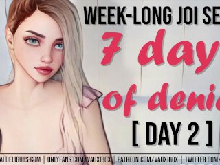 DAY 2 JOI AUDIOSERIES: 7 Days of Denial by VauxiBox (Edging) (Jerk OffInstruction)