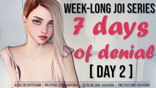 DAY 2 JOI AUDIO SERIES 7 Days Of Denial By Edging Jerk Off Instruction