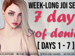 JOI AUDIO SERIES: 7 Days of Denial by VauxiBox (Edging) (Jerk Off Instruction) - ENTIRESERIES