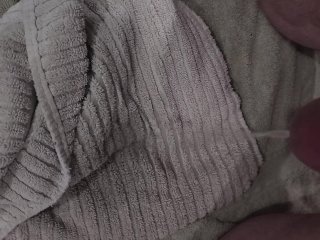 pissing, point of view, exclusive, towel