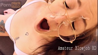 Amateur Blowjob HD A Hungry Cum Like Her Is Unheard Of