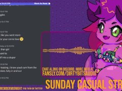 Sunday Casual Afterdark Highlight - Bullied by Chat, Gets her Wet - Erotic Audio Live Stream