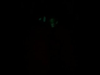 Glow inThe Dark Butt Plug and Nails.Watch It_Disappear