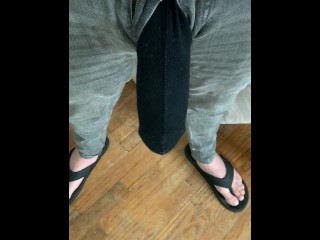 Качающийся Член В Нижнем Белье С Оболочкой Члена