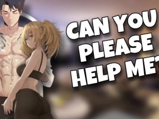 Dominant Step Brother_Destroys Your Pussy After Helping You With Yoga (Audio_Erotica)