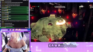 Gamergirl plays Cult of the Lamb and shows tits [full stream-Eplay8.22.22)