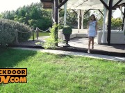 Preview 2 of POV - You hot wife Kinuski loves some outdoor anal sex