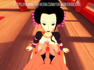 POUDING NICO ROBIN IN WANO 😘 ONE PIECE HENTAI