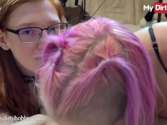 MyDirtyHobby - FinaFoxy Brings Home 2 Of Her Friends & Has A Special Surprise For Them