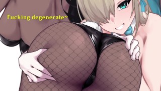 Extended Mudrock Sounding Ending Hentai Joi Femdom Humiliation Sounding