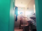 Preview 4 of After fucking he recorded my neighbor in the bathroom