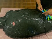 Preview 1 of Mummification / Cock and Ball Whipping