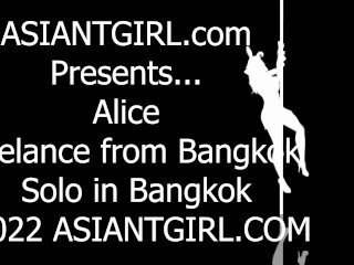 ASIAN TGIRL: Get Off to Alice!