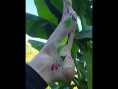 picasso's on my feet - join my OF for more contents !!!