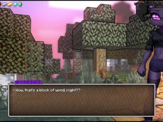 EnderGIRL RIDES My FACE Of ITSBLOCKNESS - Hornycraft EndergirlRoute