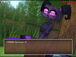 EnderGIRL_RIDES My FACE Of ITS BLOCKNESS - Hornycraft_Endergirl Route