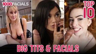 Top 10 grote tieten facials - Huge Tits en veel facials - Scarlett Snow, Crystal Rush, Skylar Snow