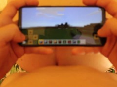 Video POV Playing minecraft while fucking my beloved wife